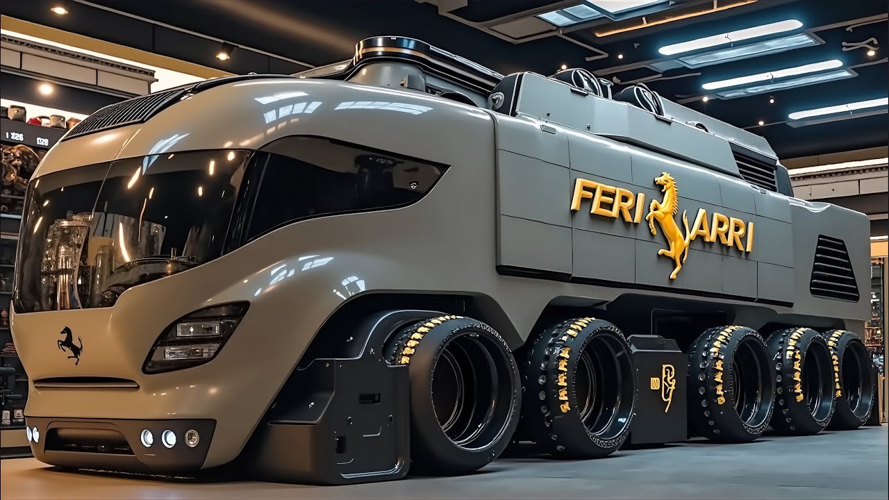 2026 Ferrari Motorhome: The Ultimate Blend of Supercar Power and Luxury Living on Wheels