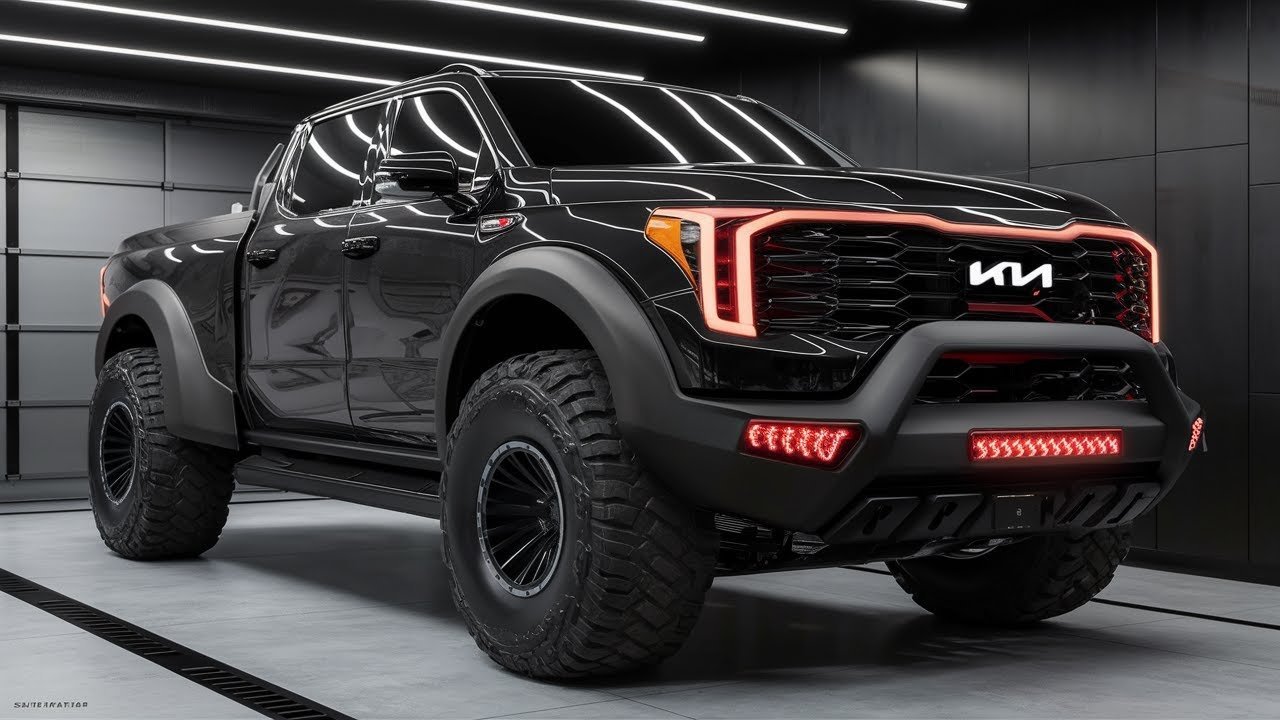 2026 Kia Tasman Pickup Debuts: Strong Power, Smart Features, and Tough Capability