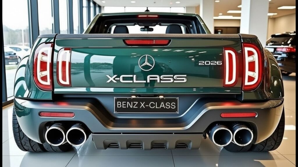Brand-New 2026 Mercedes-Benz X-Class: Ultimate Luxury Pickup ,Powerful Luxury Pickup, Powerful Engine , Price, Features