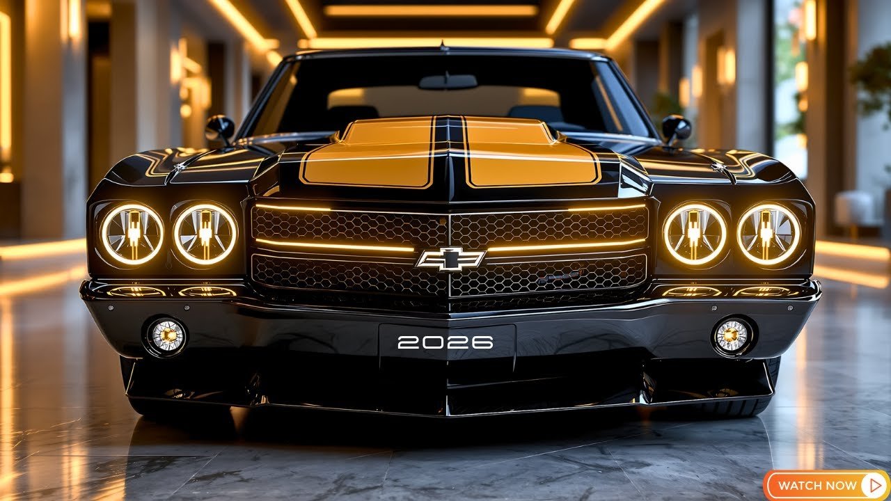 2026 Chevelle SS Returns: Timeless Muscle Reborn with Cutting-Edge Power and Style