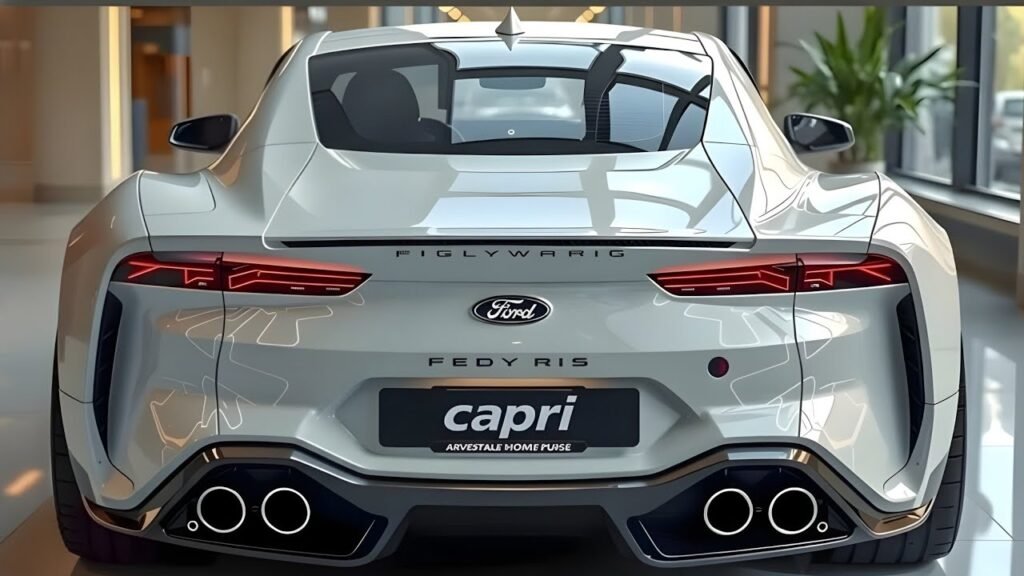 Ford Capri 2026 Revealed: Futuristic Design, Next-Gen Cabin, Hybrid Options & Advanced Safety