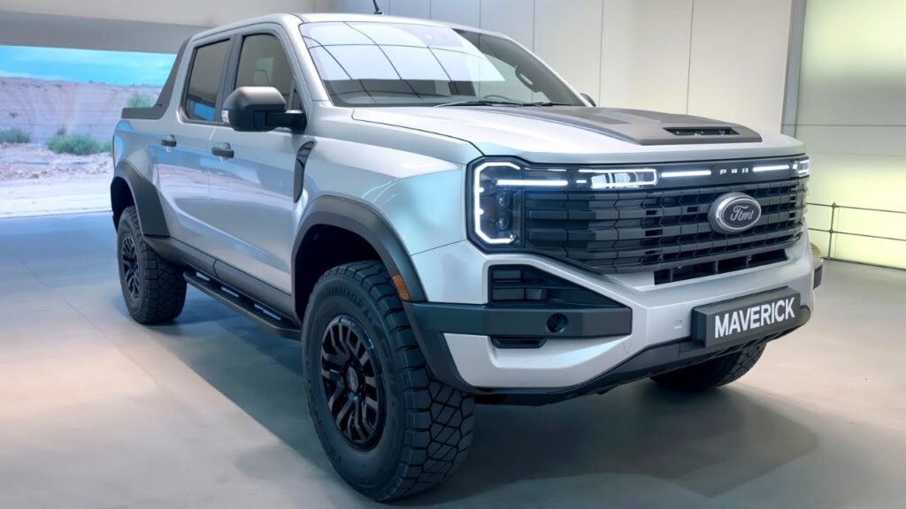Ford Maverick Unveiled: Compact Pickup with Powerful Performance, Hybrid Efficiency & Advanced Smart Technology