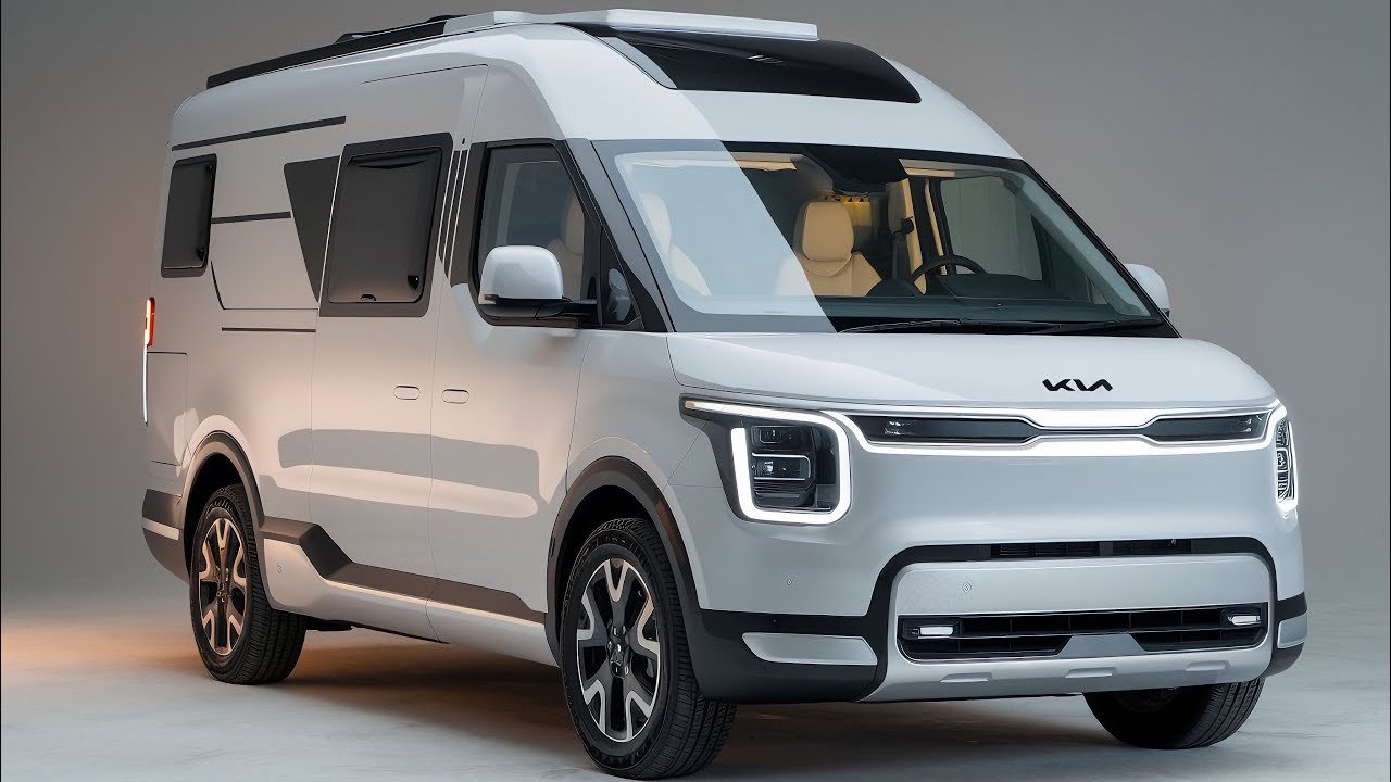 Kia Camper Van 2026 Revealed with Bed, Kitchen and Adventure Features