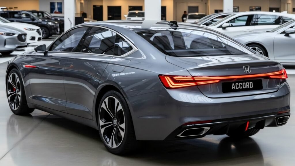 Honda Accord 2026 Revealed Hybrid Efficiency with Premium Comfort